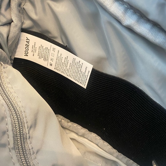 VOORAY Gray Sidekick Crossbody Moto Travel Neoprene Weather-Resistant BRAND NEW - Picture 7 of 9